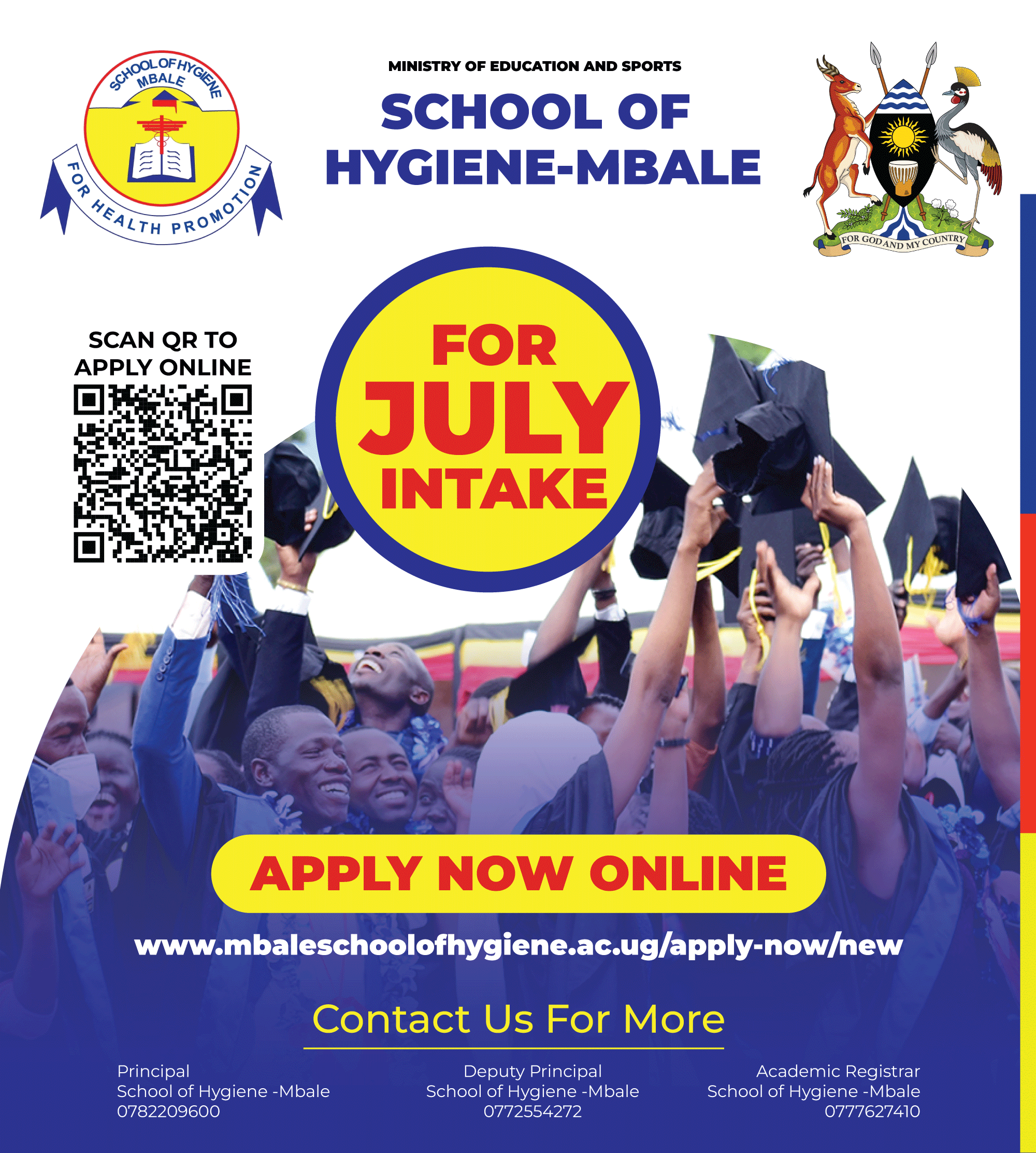 July Intake Application