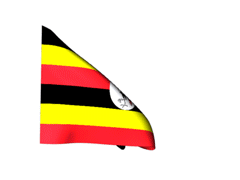 Animated Uganda Flag